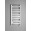 Kép 2/5 - AQUALINE ILO36E Fürdőszobai radiátor, íves, 600x1322mm, 722W, fehér
