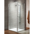 Kép 1/3 - Radaway Eos KDJ 90x90 zuhanykabin, jobbos, króm, átlátszó üveggel + zuhanytálca