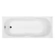 Kép 1/3 - M-Acryl Nora 150x70 egyenes fürdőkád + kádláb, fehér