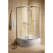 Kép 1/2 - Radaway Classic A 1700 90x90x170 íves zuhanykabin átlátszó üveggel, görgős, króm