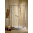 Kép 1/2 - Radaway Classic A 80x80x185 íves zuhanykabin átlátszó üveggel, görgős, króm