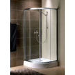 Kép 1/2 - Radaway Premium A 1900 90x90x190 íves zuhanykabin átlátszó üveggel, görgős