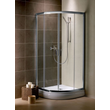 Kép 1/2 - Radaway Premium Plus A 1900 90x90x190 íves zuhanykabin átlátszó üveggel, görgős