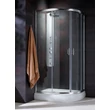 Kép 1/2 - Radaway Premium Plus E 1900 90x80x190 íves aszimmetrikus zuhanykabin átlátszó üveggel, görgős