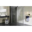 Kép 1/3 - Wellis Astro 140 Walk-in zuhanyfal, Easy Clean, 140x190 cm