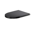 Kép 2/3 - Wellis Clement Black fali WC Rimless