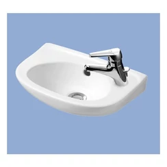 Alföldi Bázis 41234R kézmosó, 40 cm, fehér, jobbos