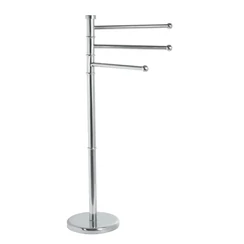 AQUALINE SAMBA SB161 szabadonálló 3 részes törölközőtartó, fényes inox