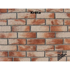 Delap Bontott tégla struktúra Kréta