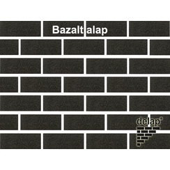 Delap Dísztégla struktúra Bazalt Alap