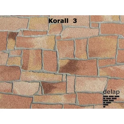 Delap Hasított kő struktúra Korall 3