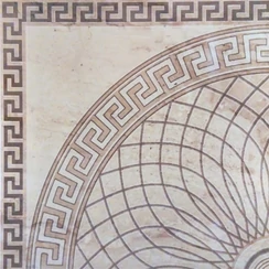 Keros Decor Sphere Crema padlólap 48,5x48,5 I.oszt.