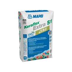 Mapei Keraflex Extra S1 ZERO csemperagasztó (C2TES1) - szürke 25 kg