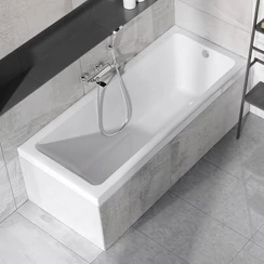 Ravak 10° 170x75 egyenes fürdőkád + kádláb, fehér Ravak 10° 170x75 egyenes fürdőkád + kádláb, fehér