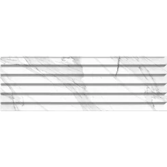 Valore - Carrara Relieve Stripe Blanco Brillo B.G. 20x60 I.oszt