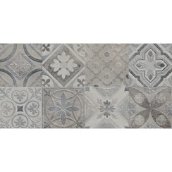 Valore - Moris Patchwork Grey Ret 30x60 I.oszt