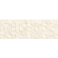 Valore - Tajmahal Cubik Crema Marfil Decorado 25x75 I.oszt
