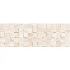 Valore - Tajmahal Cubik Travertino Decorado 25x75 I.oszt