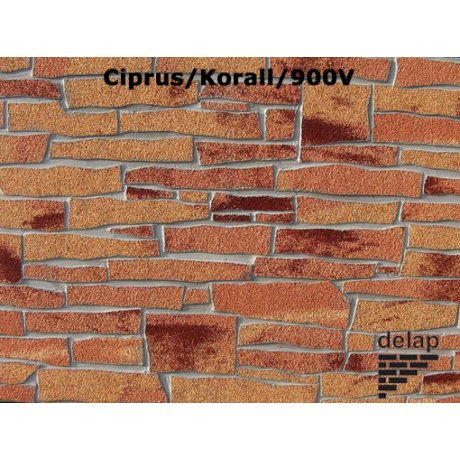 Delap Mini hasított kő struktúra Ciprus/Korall/900V