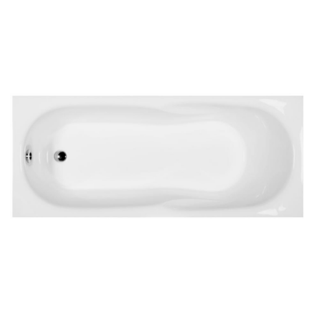 M-Acryl Nora 150x70 egyenes fürdőkád + kádláb, fehér
