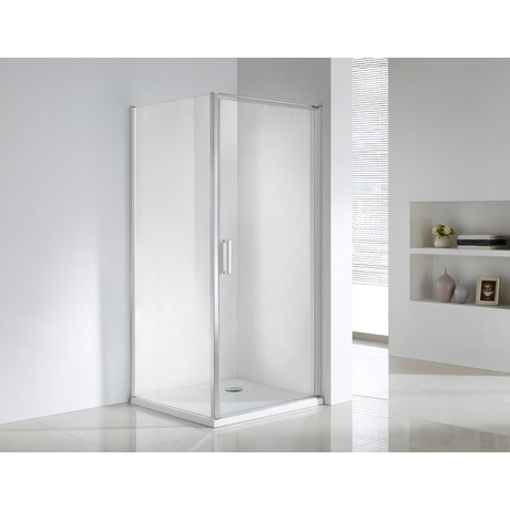Wellis Quadrum zuhanykabin, nyílóajtós, szögletes, Easy Clean