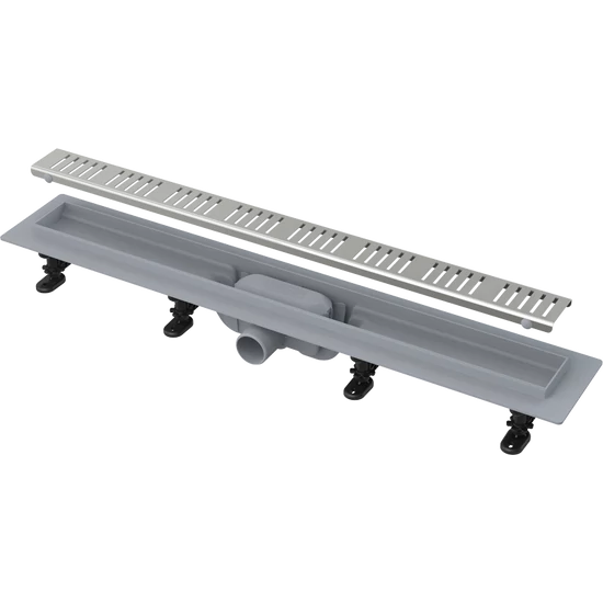 Alcaplast APZ10-650M zuhanyfolyóka peremmel, 65 cm