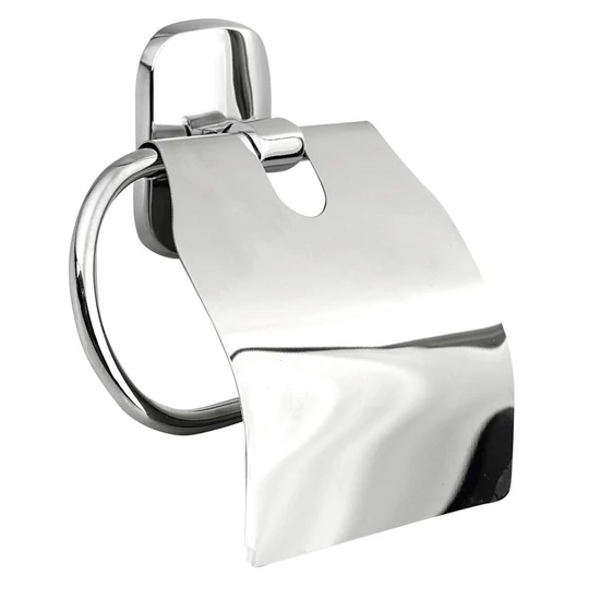 AQUALINE RUMBA RB107 fedeles WC-papírtartó, króm