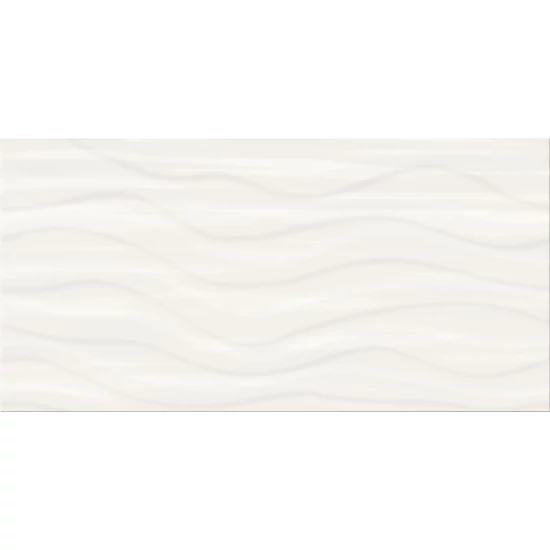 Cersanit - Soft Romantic PS803 White Satin Wave Structure 29,8x59,8 I.oszt