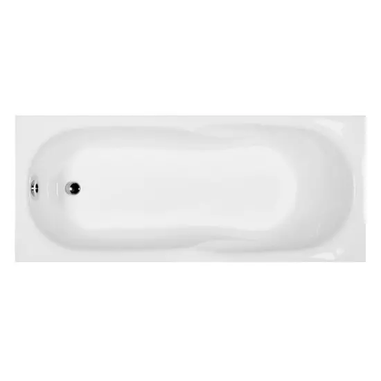 M-Acryl Nora 150x70 egyenes fürdőkád + kádláb, fehér