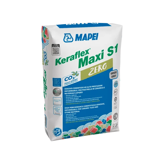 Mapei Keraflex Maxi S1 ZERO szürke 25 kg csemperagasztó