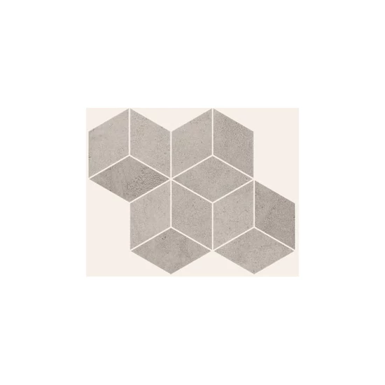 Paradyz - Pure City Grys Mozaik Romb Hexagon 23,8x20,4 I.oszt
