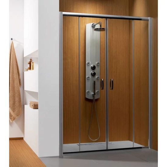 Radaway Premium Plus DWD 160x190 zuhanykabin tolóajtó átlátszó üveggel
