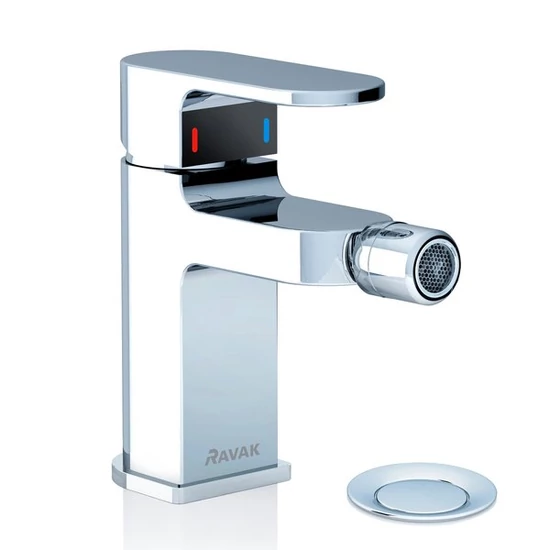 Ravak Chrome CR 055.00 Álló bidécsaptelep leeresztővel