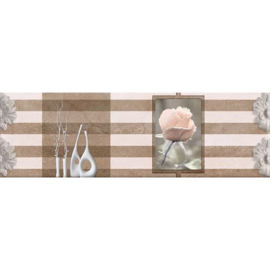 Valore - Aosta Lineal Beige Decor 20x60 I.oszt