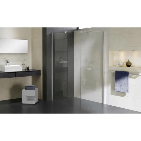 Wellis Astro 140 Walk-in zuhanyfal, Easy Clean, 140x190 cm