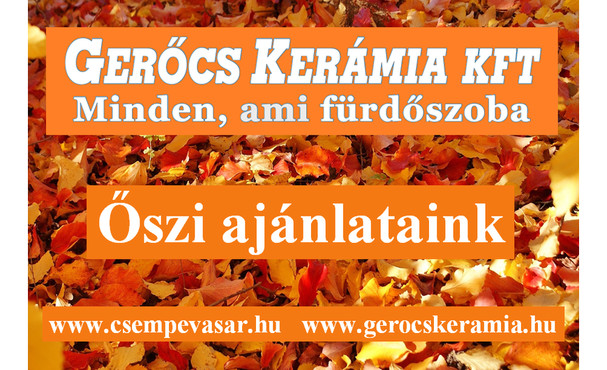 Őszi ajánlataink